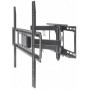 Soporte Universal de Pared para TV MANHATTAN con Movimiento Completo - 40 kg, Acero, 37, 70, Monitor de ordenador/TV