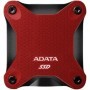 SSD Externo ADATA 240GB - 240 GB, USB 3.1, 440 MB/s, Rojo