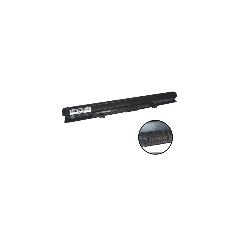 Bateria OVALTECH de 4 celdas para Toshiba C55-B - L55-B, L50-B, C50-B, C55-B, C50D de 14.8V 2200mAh, Batería, Negro, Ión de liti