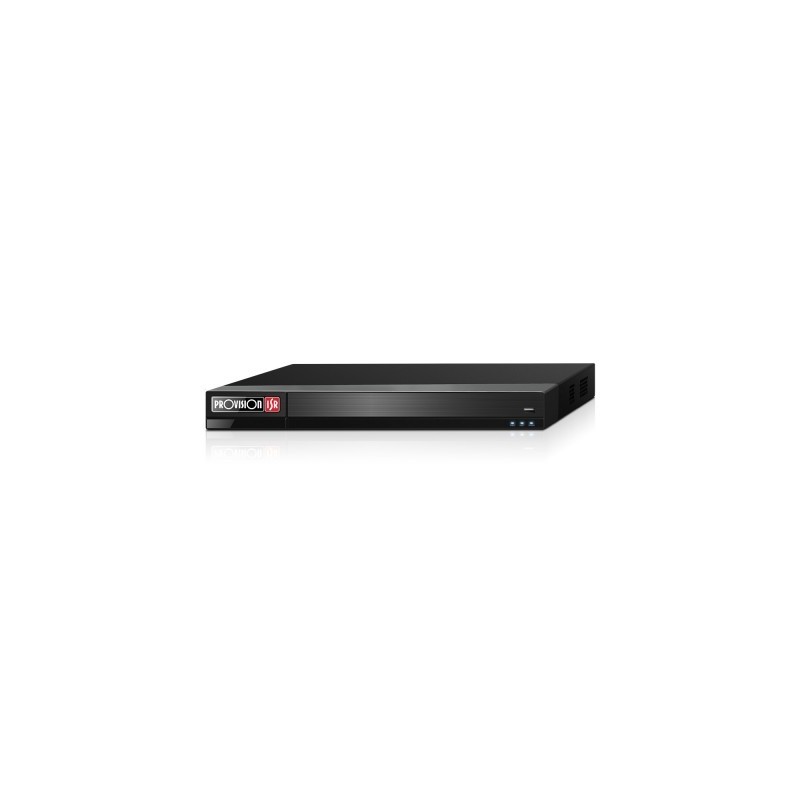 NVR Grabadora Digital PROVISION-ISR NVR8-32800F(1U) - H.264, H.265, 32 canales, Negro, 2160p