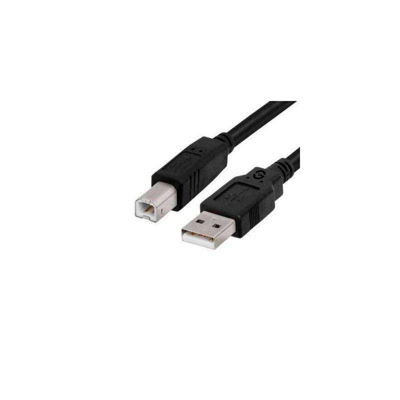 Cable GETTTECH JL-3515 USB 2.0 - USB A-USB B, Negro, 1.5MTS