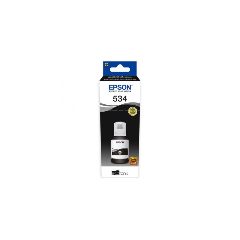 Botella de Tinta EPSON T534 - Negro, Botella