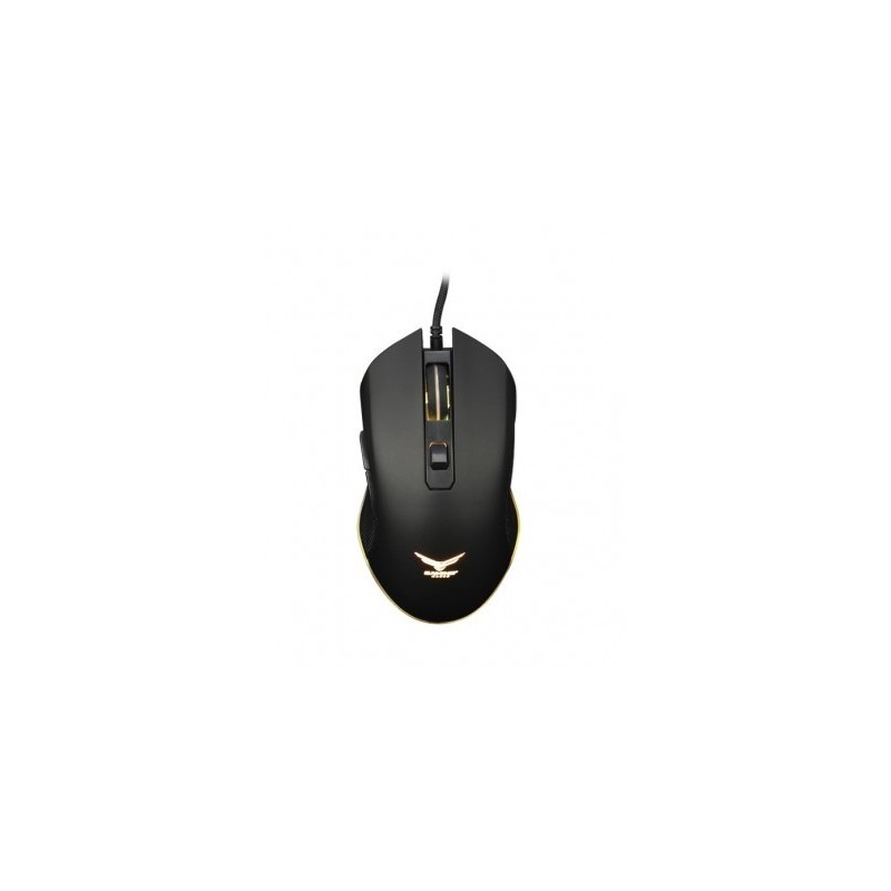 Mouse Naceb Technology NA-0932 - USB, Juego, 800-2400 DPI, Negro