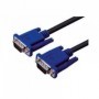 Cable GETTTECH JLA-3506 VGA Maco-Macho - Negro, 1.5mts