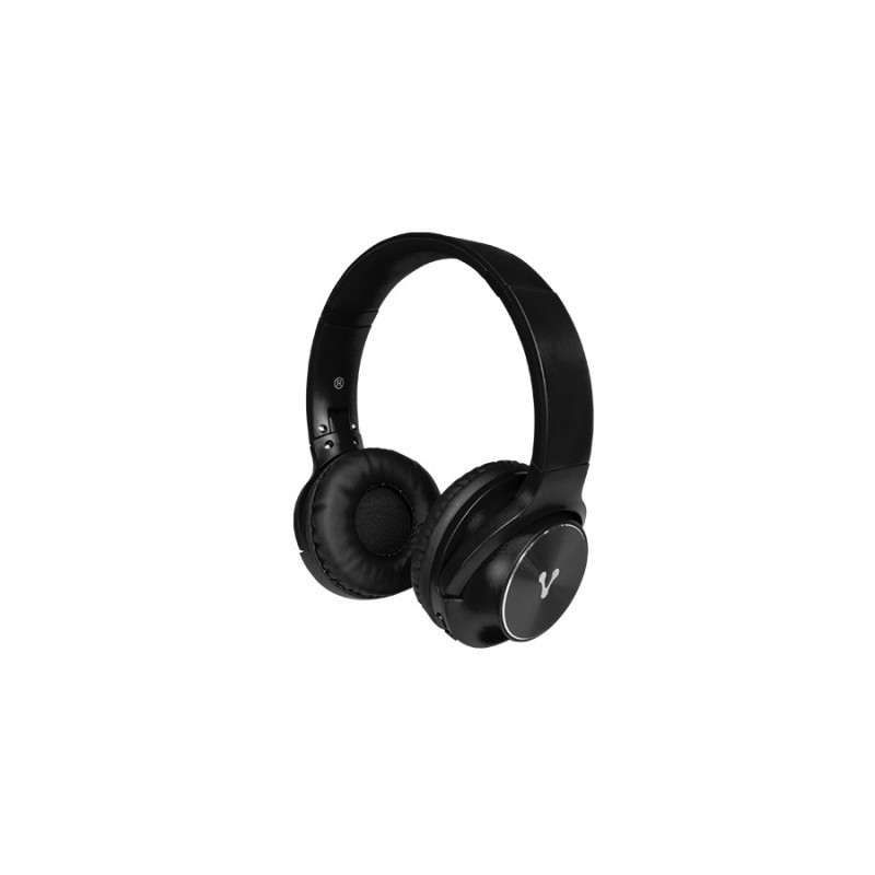 Diadema Vorago HPB-200 Bluetooth FM/MSD plega VORAGO  HPB-200 - Diadema, Negro, Bluetooth 5.0