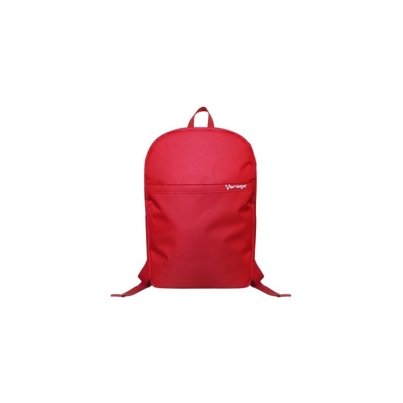 Mochila Vorago BP-100 Laptop 15.6 VORAGO BP-100 - 15.6 pulgadas, Mochila, Rojo, Poliéster, 450 g