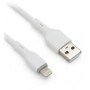 Cable Lightning BROBOTIX 963165 - USB V2.0., Lightning., Blanco, 1m