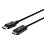 Cable DisplayPort a HDMI 4K MANHATTAN 153201 - 1, 8 m, DisplayPort, HDMI, Negro, Macho/Macho