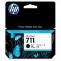 Cartucho HP 711 - Negro, Inyección de tinta, HP, Caja