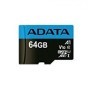 Micro SD ADATA AUSDX64GUICL10A1-RA1 - 64 GB, 100 MB/s, 25 MB/s, Negro, Clase 10