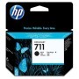 Cartucho HP 711 - Negro, Inyección de tinta, HP, Caja