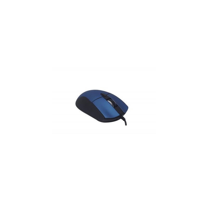 Mouse Naceb Technology NA-0115A - Azul, 6 botones, Alámbrico, Óptico, 800 - 2400 DPI