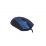 Mouse Naceb Technology NA-0115A - Azul, 6 botones, Alámbrico, Óptico, 800 - 2400 DPI