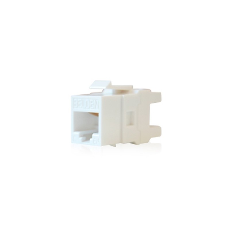 Conector Jack RJ45 CAT6  BELDEN AX101320 - RJ-45, Blanco, Cat 6