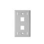 Placa de Pared 2 Puertos BELDEN AX102655 - Blanco, De plástico