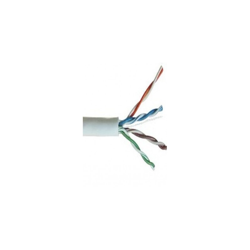 Cable UTP Cat5e ENSON 12251W100 - 100 m, Blanco