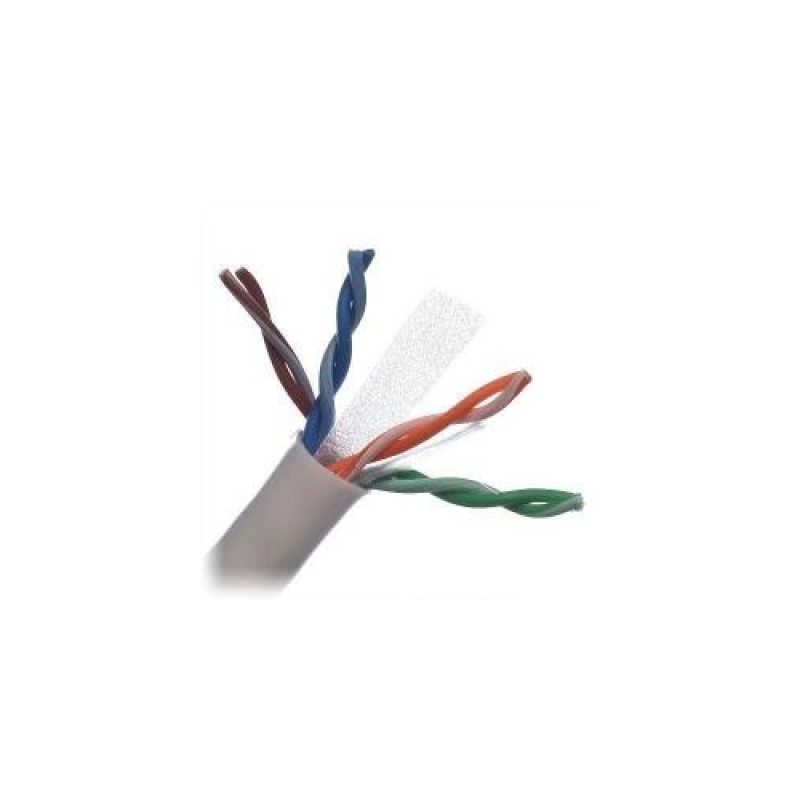 Bobina de Cable UTP CAT6+ BELDEN 2412 009a1000 - 305 m, Blanco, Interior, 100  Cobre