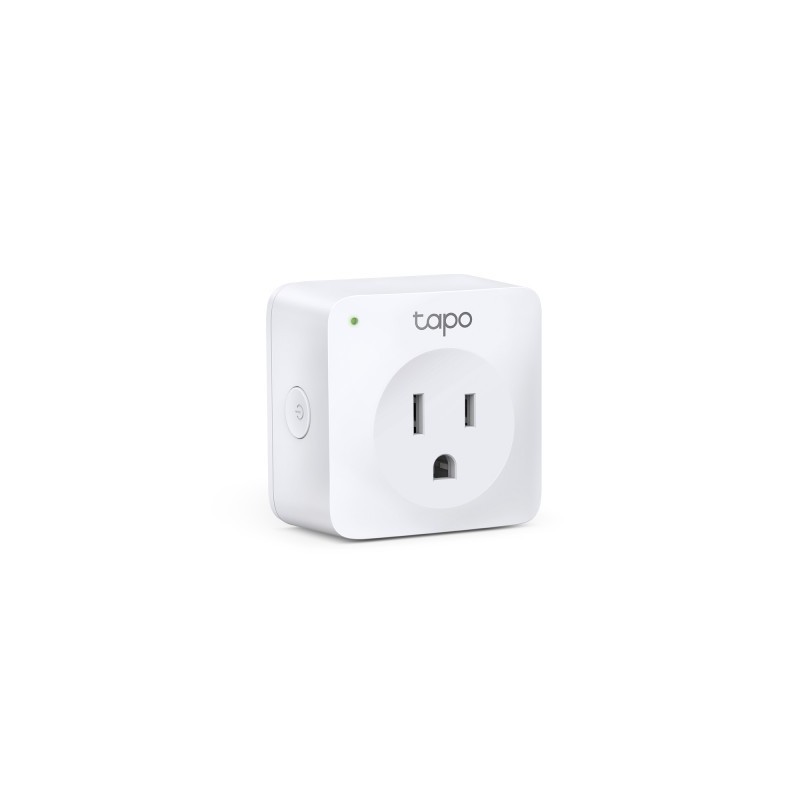 KIT Mini Enchufe Inteligente Wi-Fi TP-LINK TAPO P100(1-PACK) - Inalámbrico, Wi-Fi, Interior, Blanco, AC 220-240 V~50/60 Hz 10 A