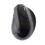 Mouse Vertical Ergonómico PERFECT CHOICE V-Mouse - Negro, Inalámbrico, Óptico, 800/1200/1600 DPI