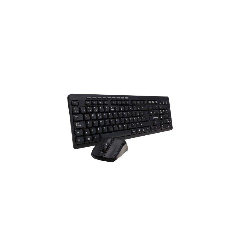 Kit Teclado y Mouse Inalámbricos VORAGO KM-304 - 10 metros