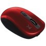 Mouse Optico  PERFECT CHOICE PC-044802 - Rojo, Inalámbrico, Óptico, 800/1200/1600 DPI