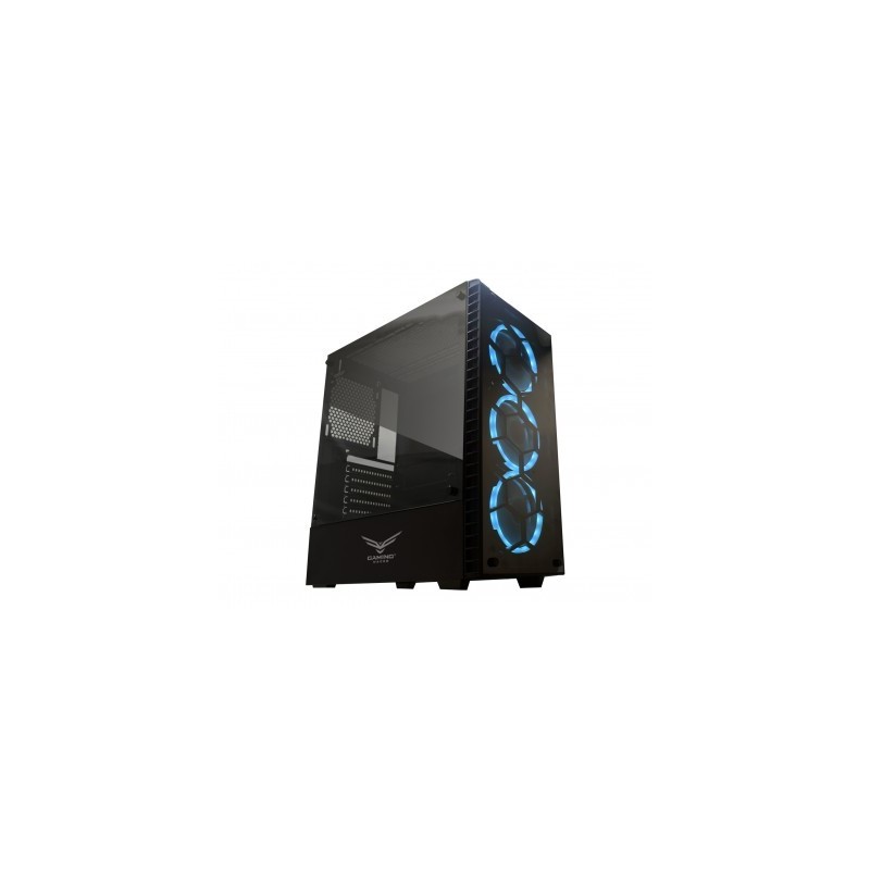 Gabinete Gaming Naceb Technology HYDRA Crystal Case NA-0602 - Full ATX, Negro