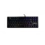 Teclado Mecánico GAME FACTOR KBG500-RD - Alámbrico, Español, Negro, RGB