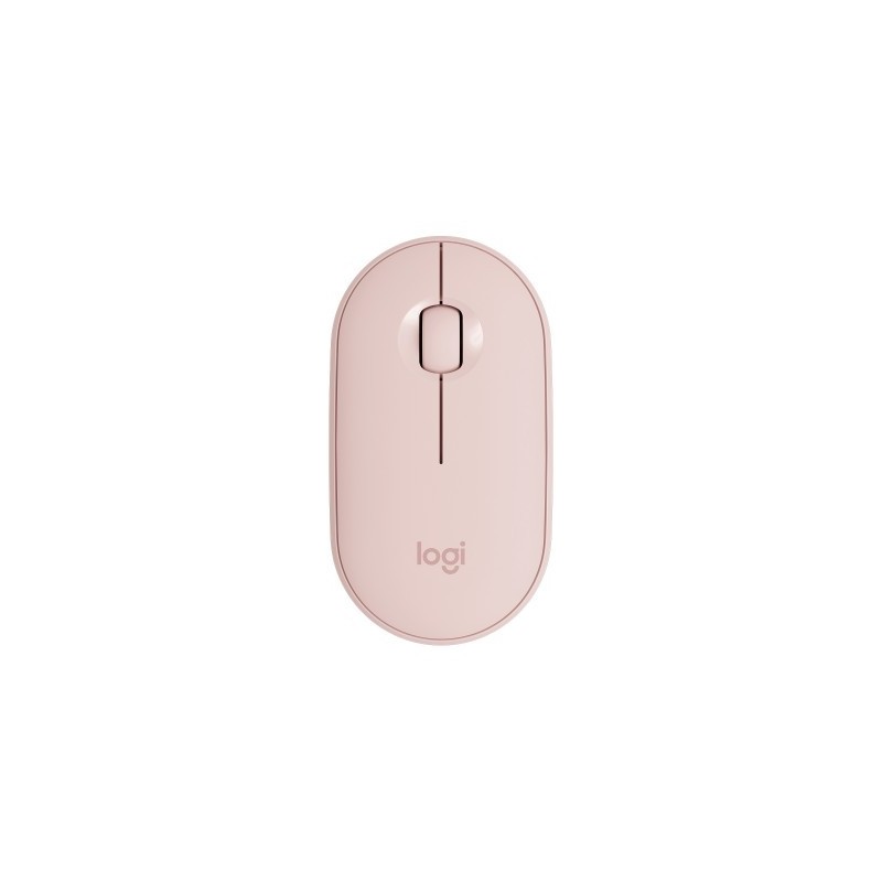 Mouse Inalámbrico LOGITECH M350 - Rosa, 3 botones, Bluetooth, Óptico, 1000 DPI