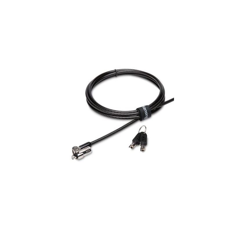 Candado de Llave para Laptops Kensington K65020WW MicroSaver 2.0 - 1.8 Metros, Negro