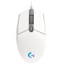 Mouse LOGITECH G203 - USB, Juego, 200-8.000 dpi, Color blanco