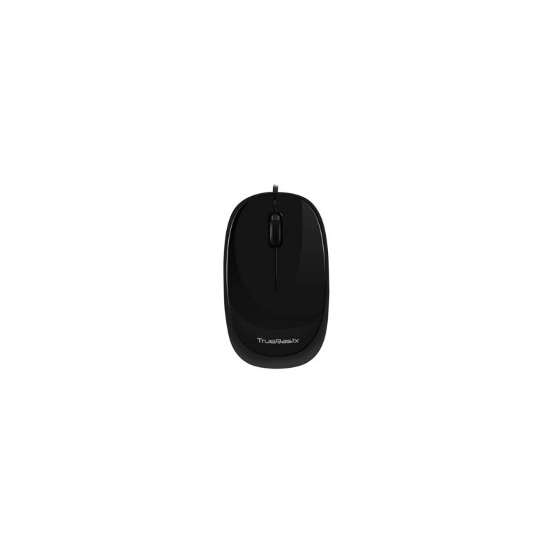 Mouse ACTECK ENTRY - Negro, 3 Botones + Scroll, USB, Óptico, 1000 DPI