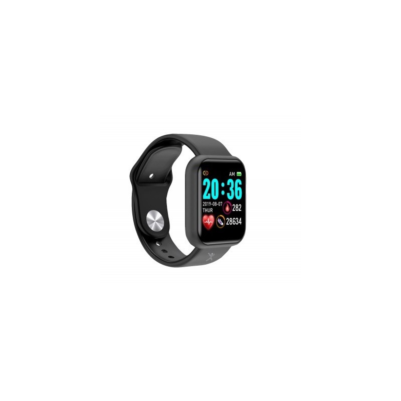 Smart Watch PERFECT CHOICE PC-270072 - Negro, 7 días de batería en uso y hasta 15 días en modo standby