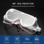 Goggles de protección - GKSA01-B, KSA, 4 válvulas de respiración, grado médico, elástico de sujeción y fijación de sellado para