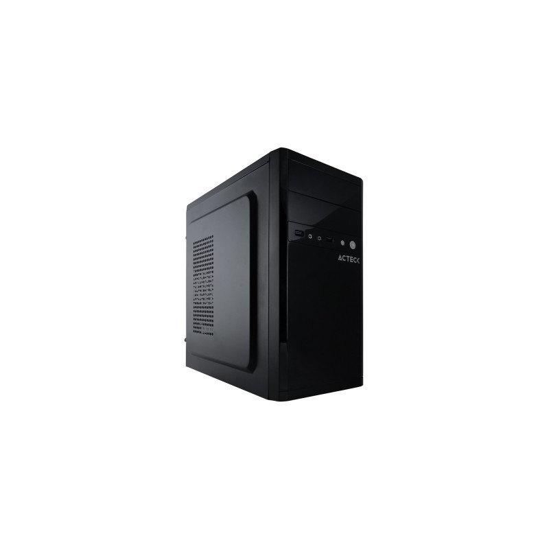 Gabinete ACTECK PERFORMANCE GI210 Micro Tower Micro ATX Y Mini ITX USB 2.0 Fuente 500W -