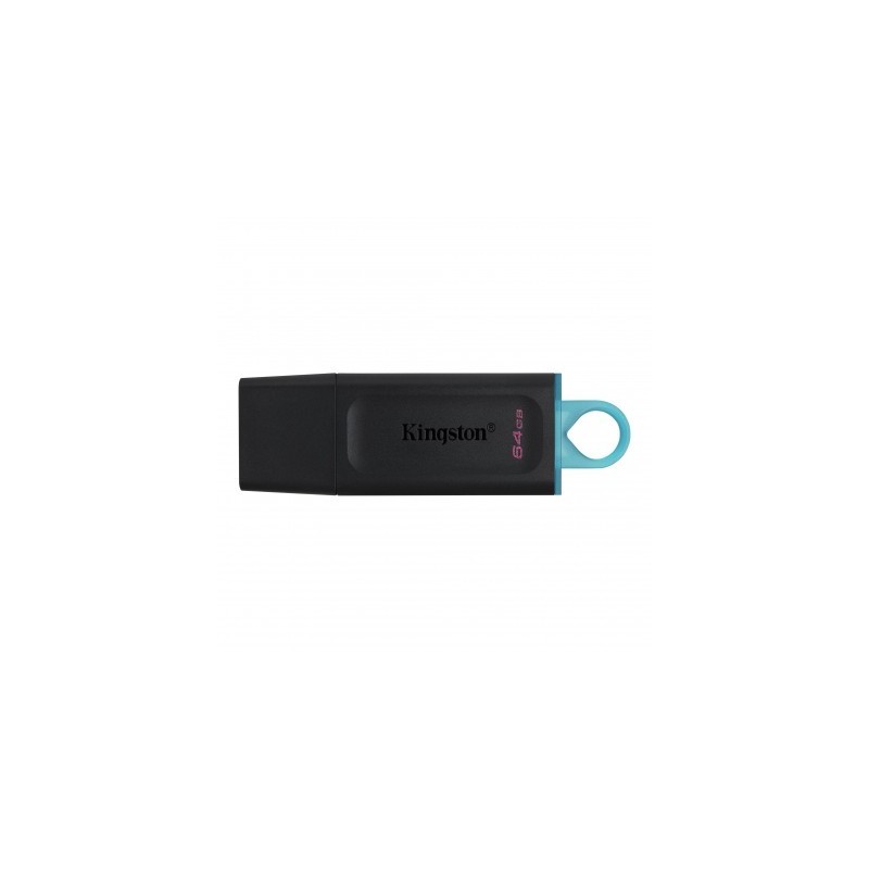 Memoria USB de 64GB Kingston DTX/64GB (Black + Teal) -