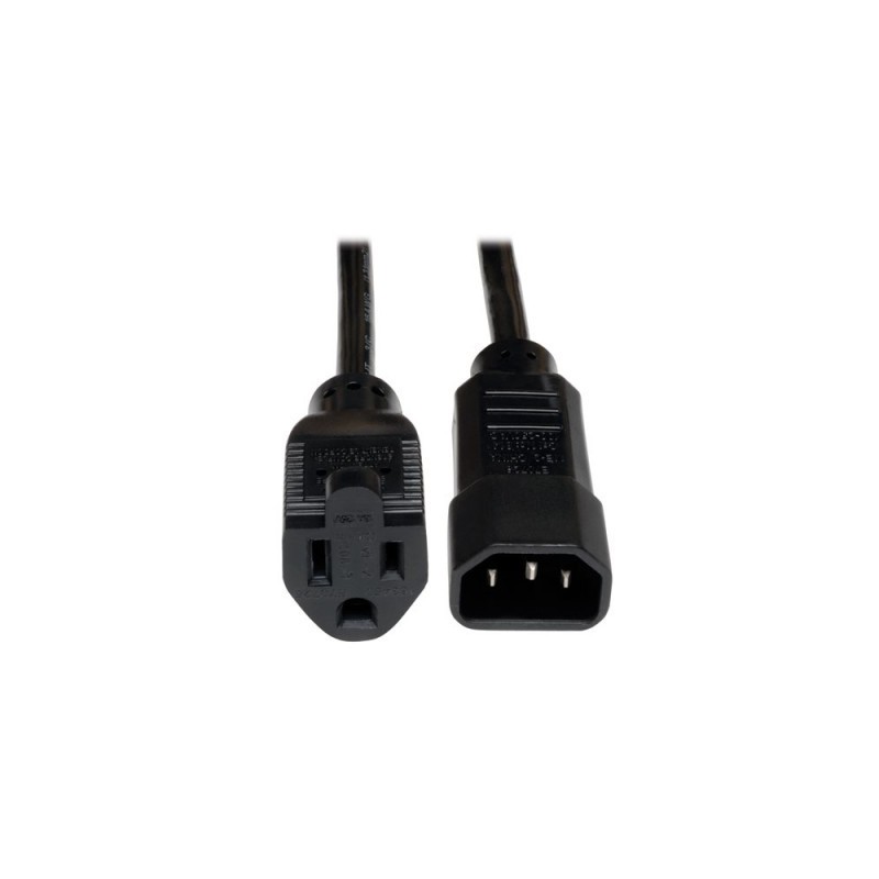 Cable de Alimentación Tripp Lite de  CA para Computadora NEMA 5-15R a C14 - 10A -