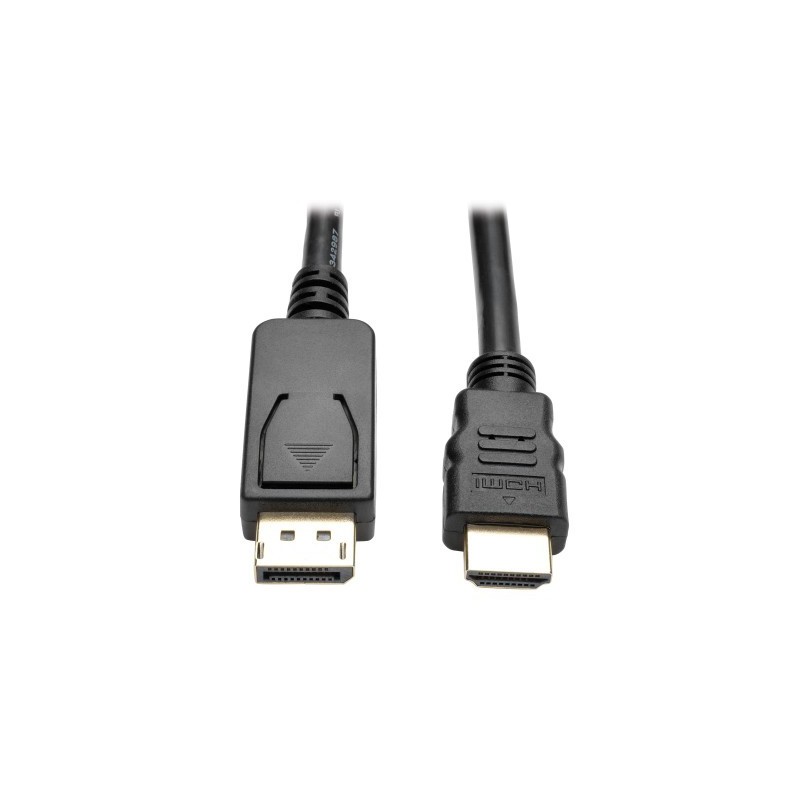 Cable Adaptador  TRIPP-LITE P582-006-V2 - 1.83 m, DisplayPort, HDMI, Negro