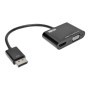 Adaptador DisplayPort  TRIPP-LITE  P136-06N-HV-V2 - DisplayPort, VGA/HDM, Negro