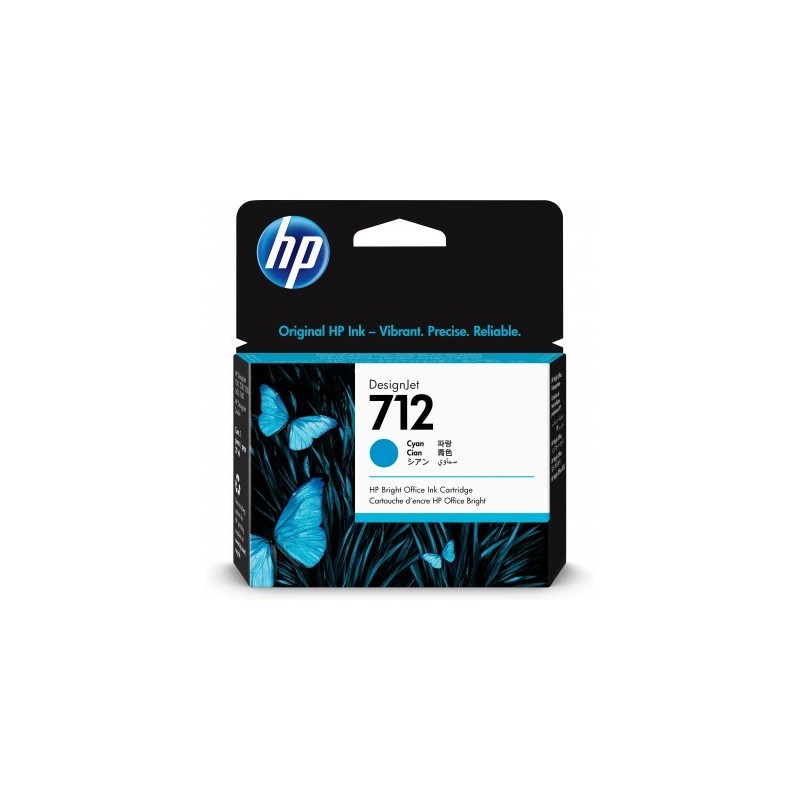 Cartucho HP 712 - Cian