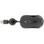 Mouse PERFECT CHOICE EASY LINE - Negro, 3 botones, USB, Óptico, 1000 DPI