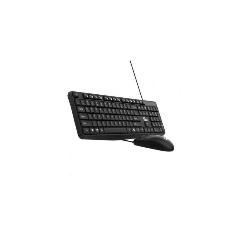 Kit de Teclado y Mouse Qian QKX-20603 - Negro