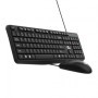 Kit de Teclado y Mouse Qian QKX-20603 - Negro