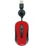 Mouse Easy Line EASY LINE - Rojo, USB, 1000 DPI