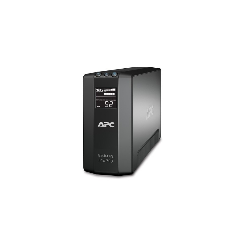 No-Break APC - 700 VA, 420 W, 12 h, Negro, Hogar y Oficina