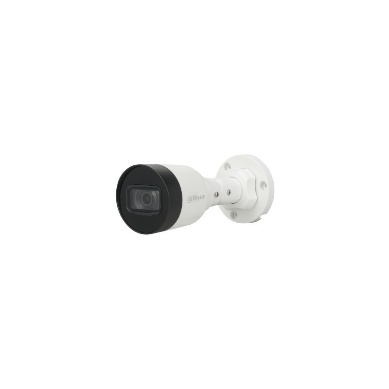 Cámara IP Bullet Dahua de 4MP - IPC-HFW1431S1N-0280B-S4, Lente de 2.8mm, 93 grados de Apertura, IR 30 Mts, Protección IP67