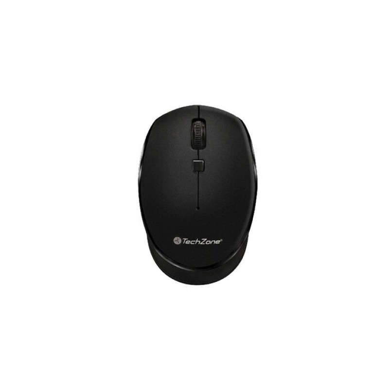 Mouse Inalámbrico TechZone TZ19MOU01-INA Diseño Ambidiestro -