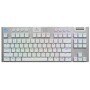 Teclado Mecánico LOGITECH 920-009660 - Inalámbrico, Blanco