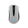 Mouse Gamer YEYIAN YMG-24111B GRAM S2000 RGB/8BTNS/6400DPI/USB/Blanco -