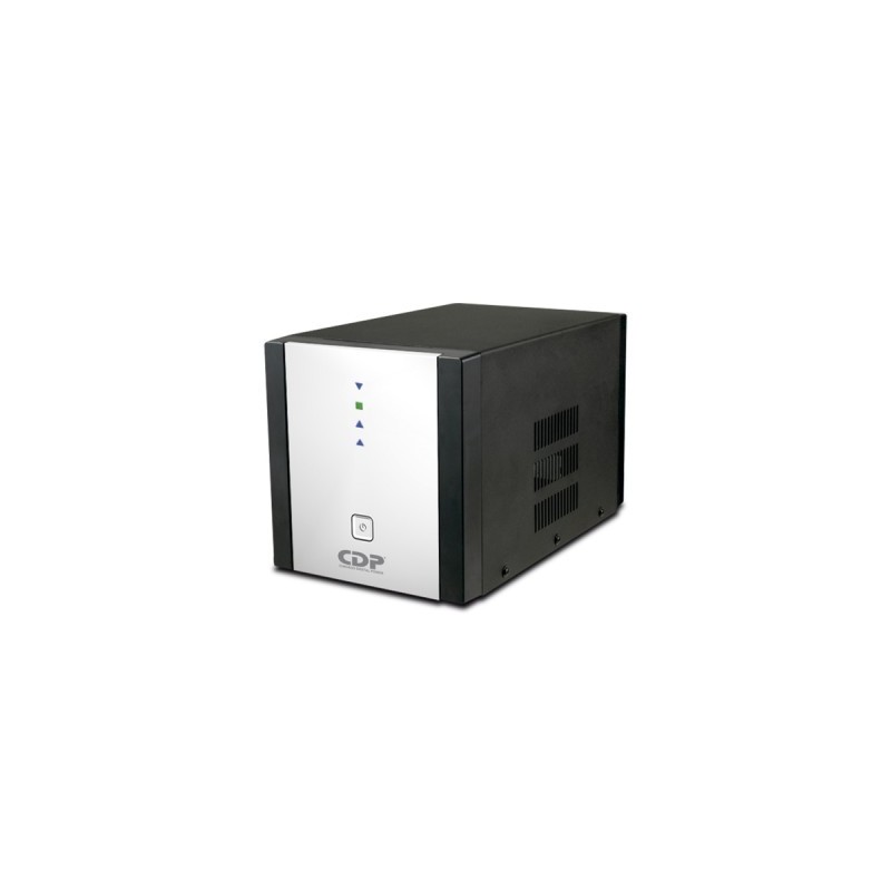 Regulador de Voltaje AVR 2408 - 2400VA/1800W. Monofásico, Voltaje nominal de 120VCA, Rango de frecuencia 50/60Hz, 8 contactos ti