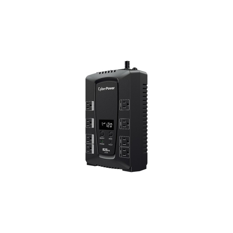 No-Break CyberPower CP825AVRLCD - 825 VA, 450 W, 8 h, Hogar y Oficina